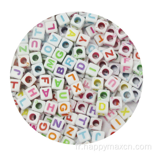 Amazon Hot Vente Aarabic Alphabet Perles pour bracelet